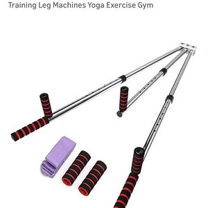 Adjustable Leg Stretcher with Foam Handles
